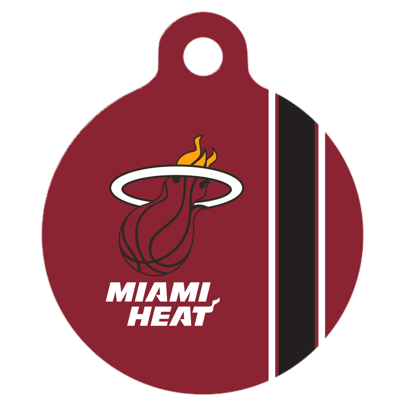 Miami Heat Stainless Steel Charm/Tag