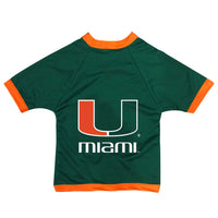 Miami Hurricanes Pet Mesh Shirt