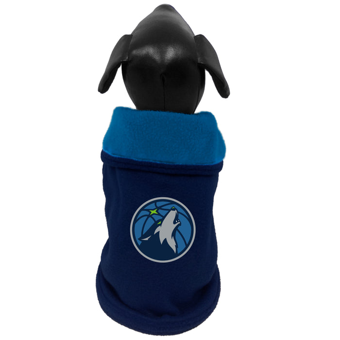 Minnesota Timberwolves Double Polar Fleece Coat