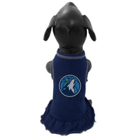 Minnesota Timberwolves Pet Cheerleader Ruffled Dress