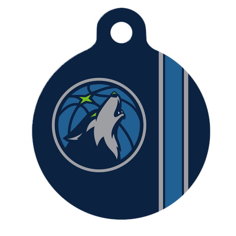 Minnesota Timberwolves Stainless Steel Charm/Tag