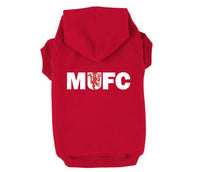 Manchester United FC Pet Hoodies - 3 Red Rovers