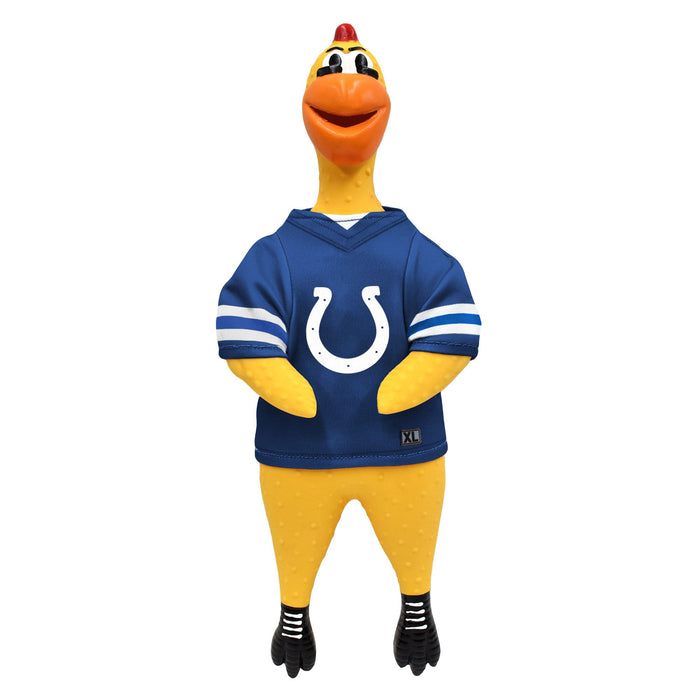 Indianapolis Colts Rubber Chicken Pet Toy