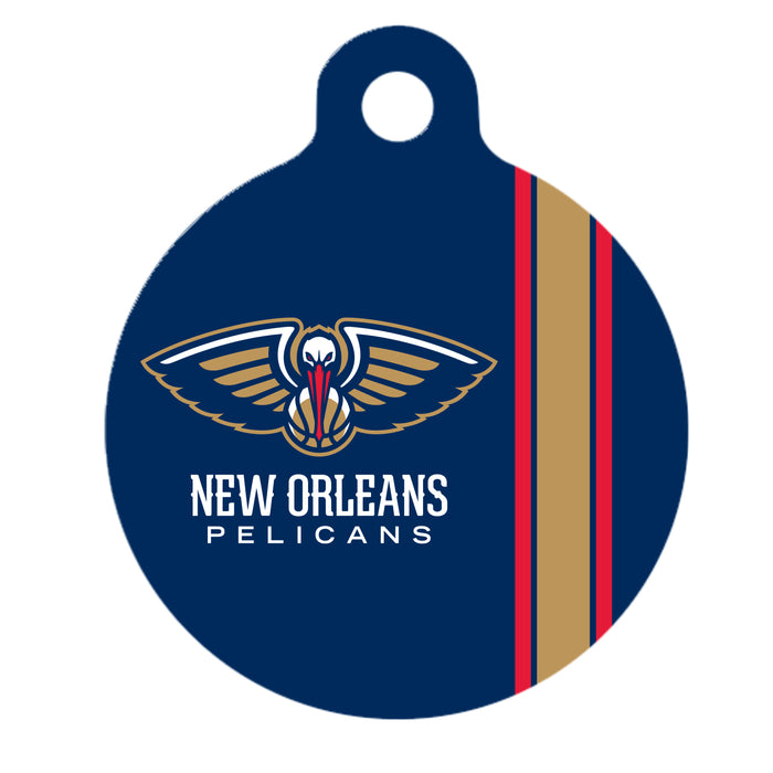 New Orleans Pelicans Stainless Steel Charm/Tag