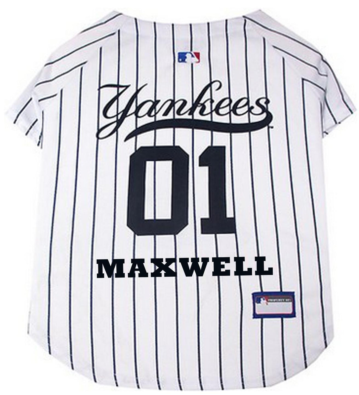 NEW YORK YANKEES DOG SHIRT / DOG JERSEY, PINK or BLUE, ASSORTED