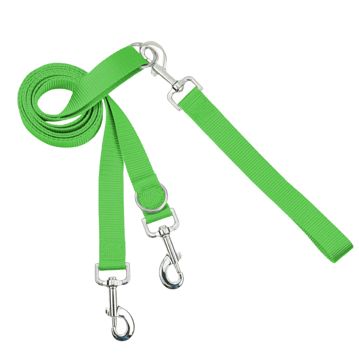 Euro Dog Leash Double Connection (Multiple Color Options)