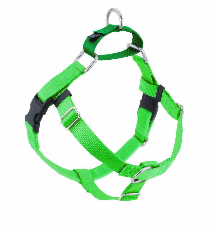 Neon Green Freedom No-Pull Dog Harness