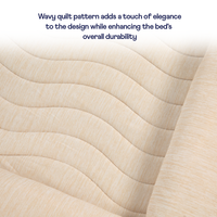 PupChill™ Cooling 4-Bolster Dog Bed - Arctic Sand