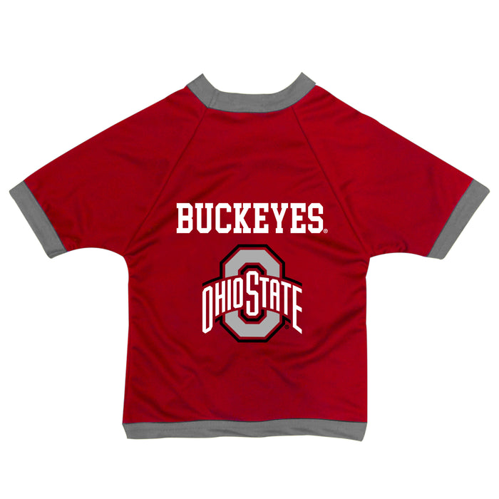 OH State Buckeyes Pet Mesh Shirt