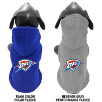 Oklahoma City Thunder Polar Fleece Hooded Jacket