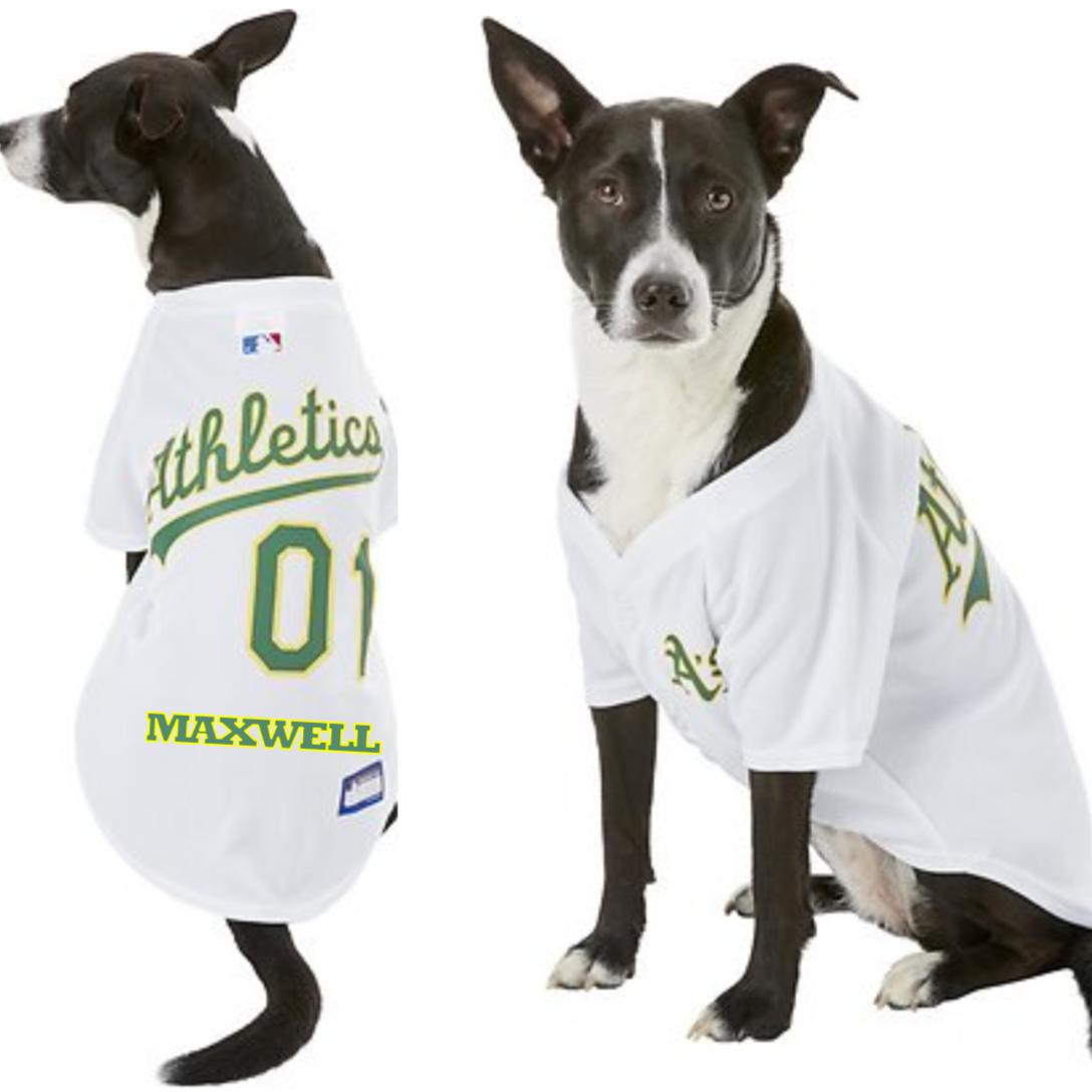 Oakland Athletics (A's) Pet Jersey - 3 Red Rovers