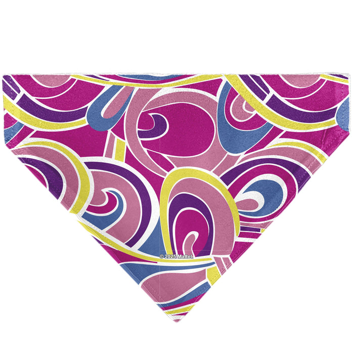 Pet Bandana - Barbie Swirl Pinks/Multi Color