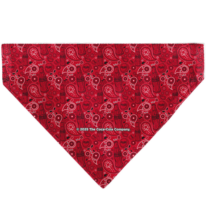 Pet Bandana - Coca-Cola Icons Bandana Collage Red/Black/White