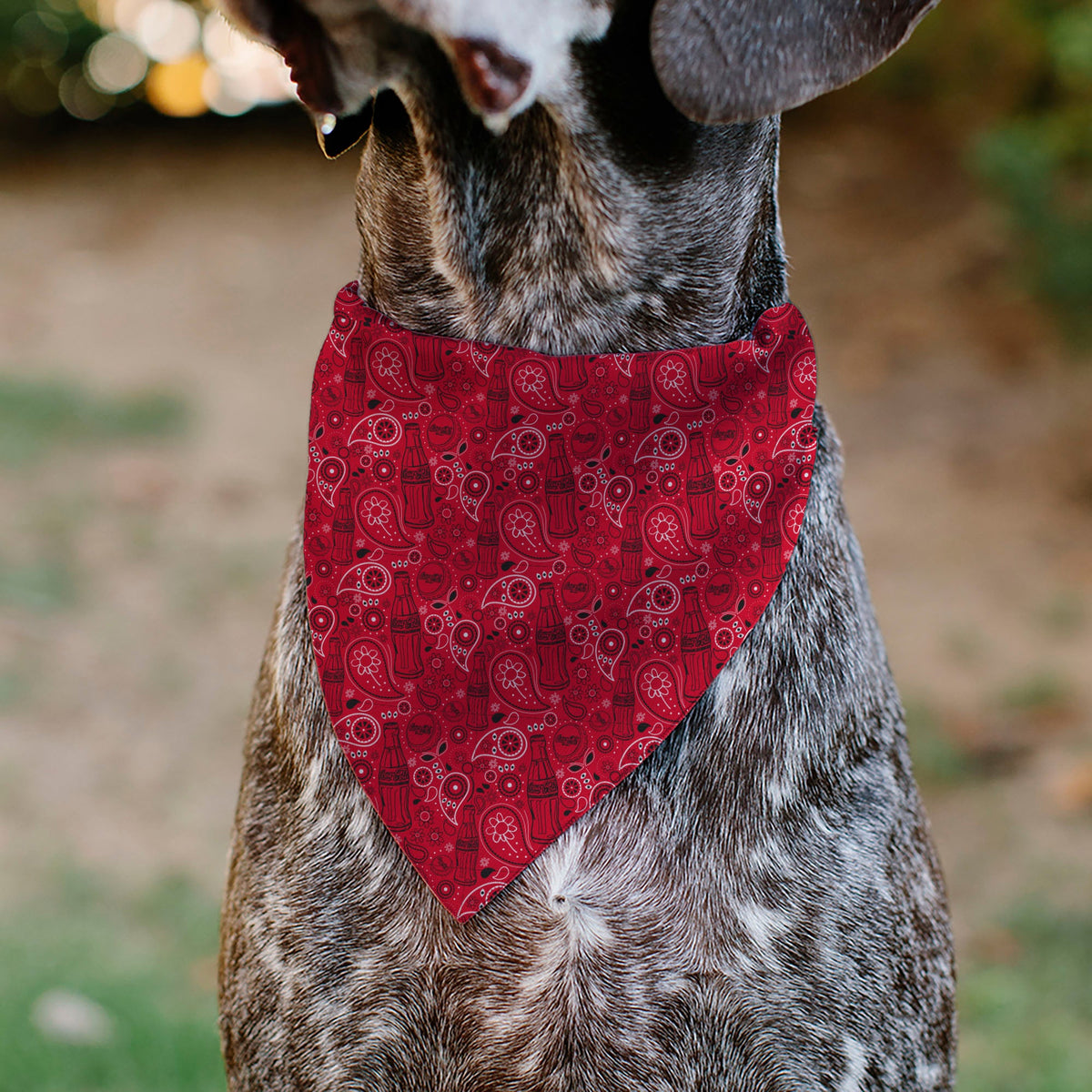 Pet Bandana - Coca-Cola Icons Bandana Collage Red/Black/White