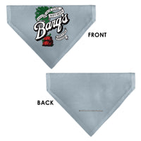 Pet Bandana - BARQ'S OLD TYME ROOT BEER Barrels Logo Gray