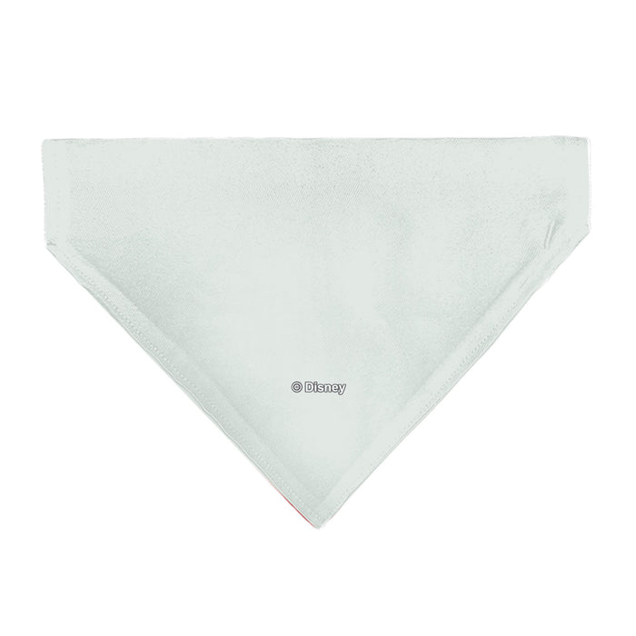 Pet Bandana - Mickey Mouse STAY POSITIVE Line White/Multi Color