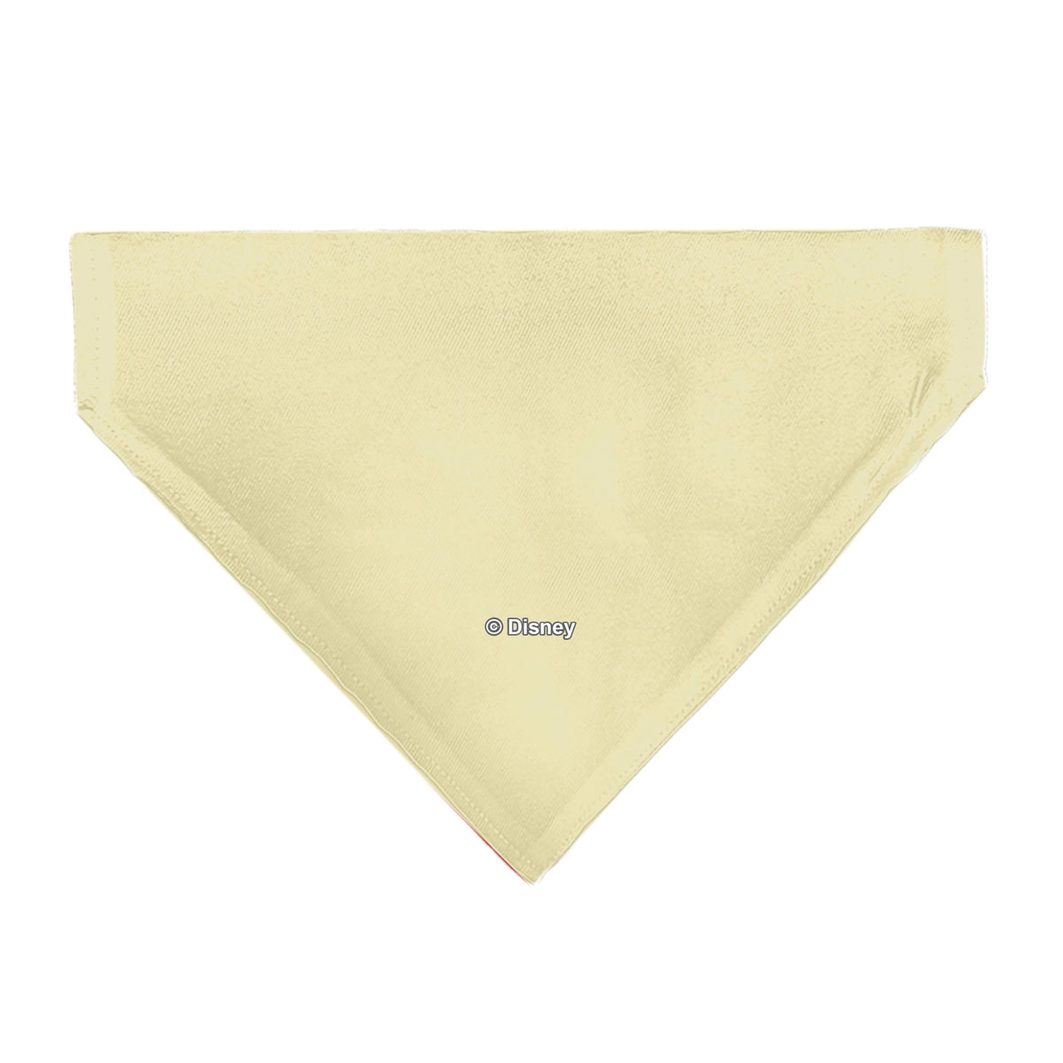 Pet Bandana - Rapunzel NEVER STOP EXPLORING Castle Pose Beige/Red/White