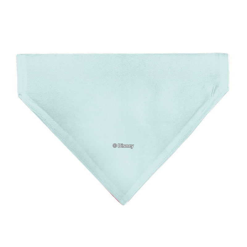 Pet Bandana - The Little Mermaid Ariel Face Close-Up Light Blue