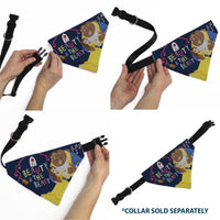 Pet Bandana - BEAUTY & THE BEAST Belle and Beast Dancing Pose Blue/Multi Color
