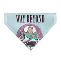 Pet Bandana - Toy Story Buzz Lightyear WAY BEYOND Pose Light Blue