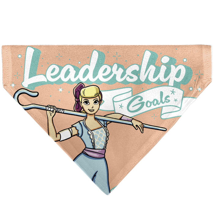 Pet Bandana - Toy Story Bo Peep LEADERSHIP GOALS Staff Pose Pink/Blue/White