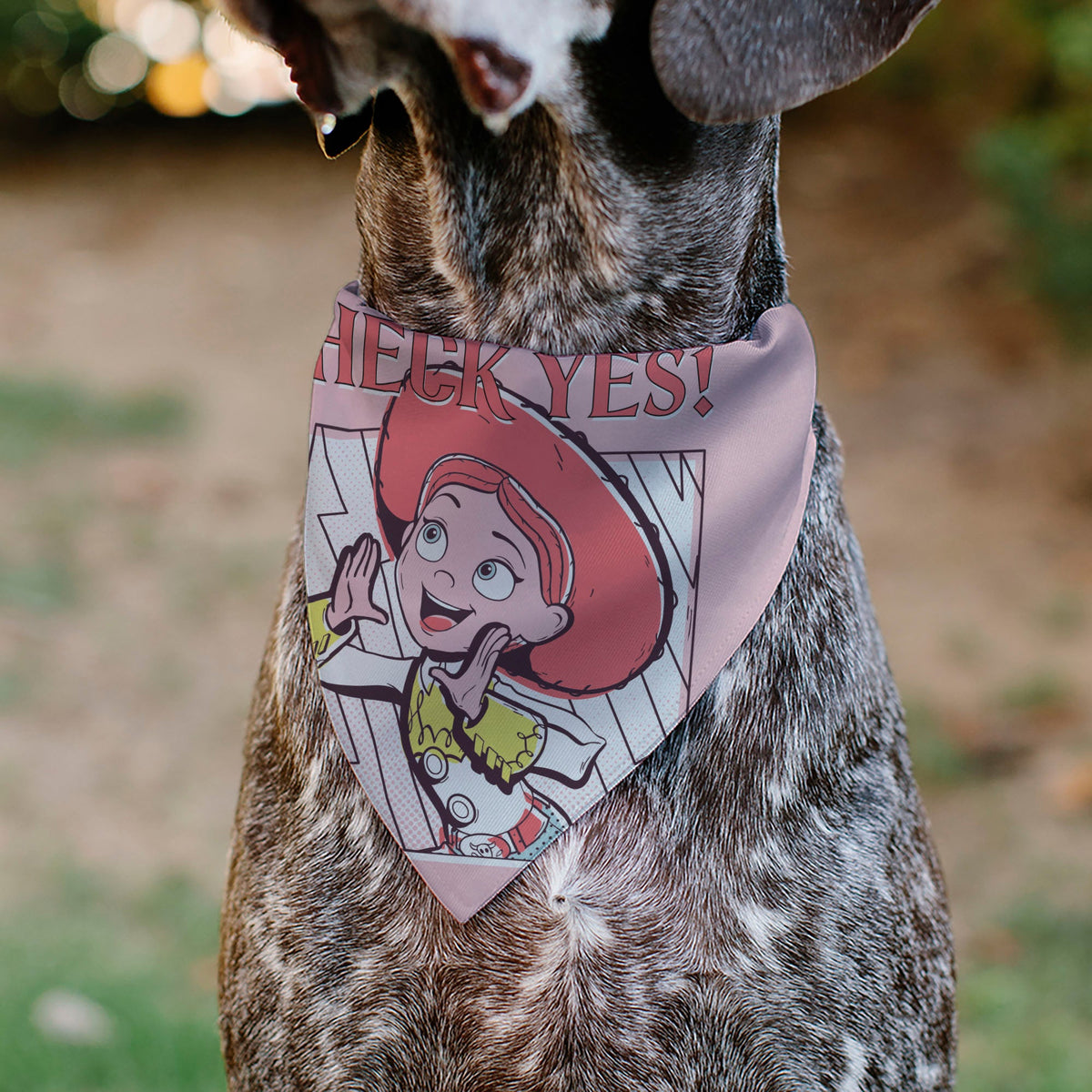 Pet Bandana - Toy Story Jessie HECK YES! Pose Pinks