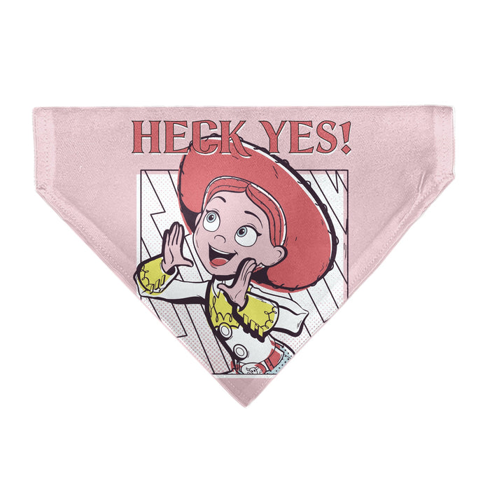 Pet Bandana - Toy Story Jessie HECK YES! Pose Pinks