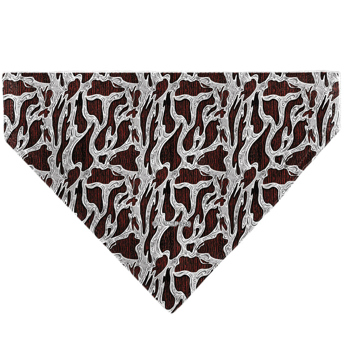 Pet Bandana - A Nightmare on Elm Street Freddy Melted Black/White/Red