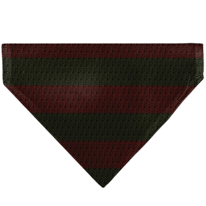 Pet Bandana - A Nightmare on Elm Street Freddy Melted Black/White/Red