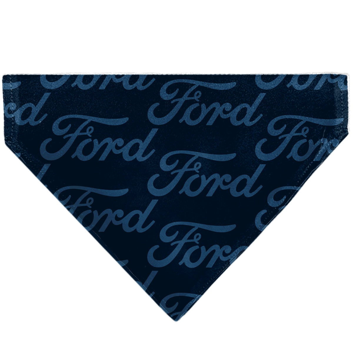 Pet Bandana - FORD Script Stacked Blues/Red