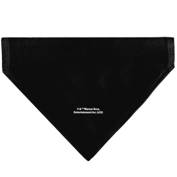 Pet Bandana - Chibi Voldemort MASTER OF THE DARK ARTS Pose Black/Greens/Blues