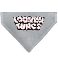 Pet Bandana - LOONEY TUNES Seven Character Running Pose Gray