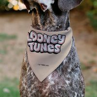 Pet Bandana - LOONEY TUNES Six Character Stack Pose Beige