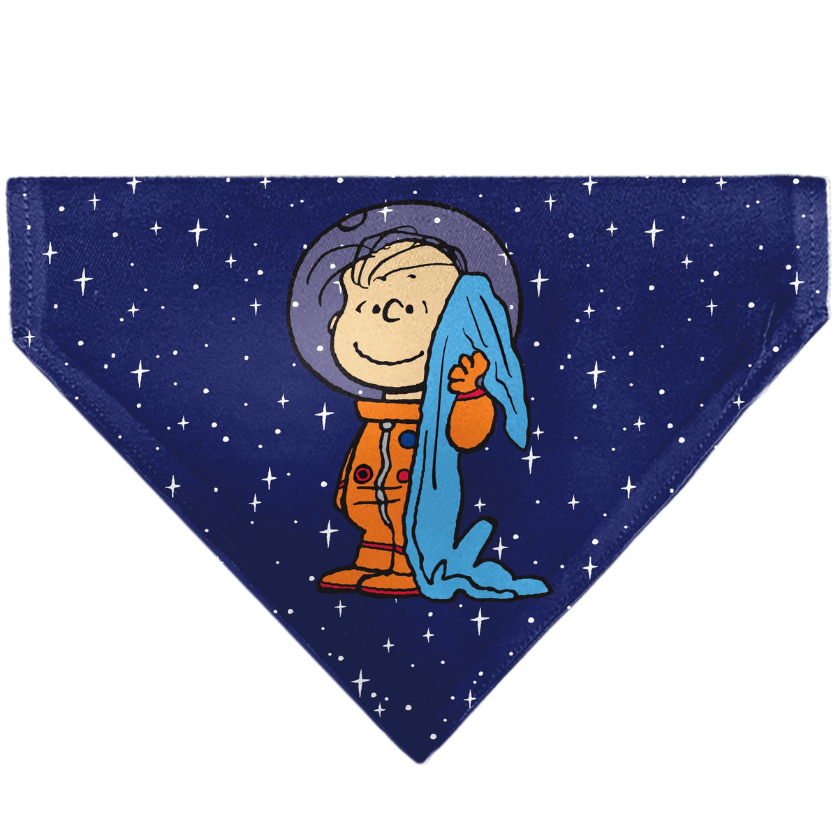 Astronaut Linus Security Blanket Space Pet Bandana – Peanuts Fan Gear Blue