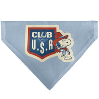 Snoopy Cowboy USA Pet Bandana – Peanuts Fan Gear Light Blue/Red/White