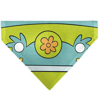 Pet Bandana - Scooby Doo THE MYSTERY MACHINE Logo Blues/Yellow/Orange
