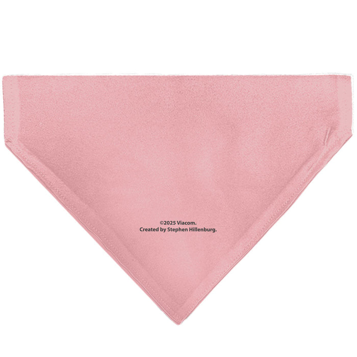 Pet Bandana - SpongeBob SquarePants Patrick Star Character Close-Up Pink