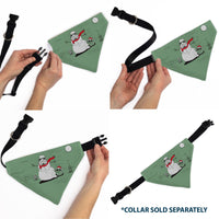Pet Bandana - Star Wars Holiday Grogu Baby Yoga Santa Claus Scenes