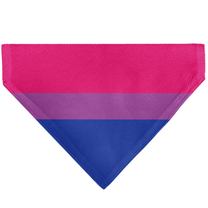 Pet Bandana - Flag Bisexual Pink/Purple/Blue
