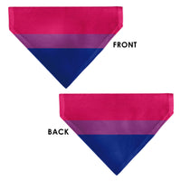Pet Bandana - Flag Bisexual Pink/Purple/Blue