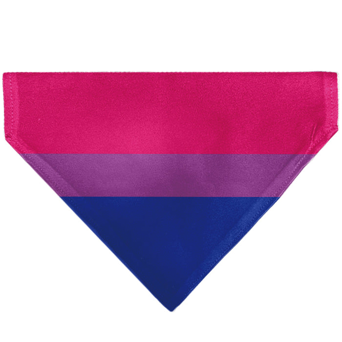 Pet Bandana - Flag Bisexual Pink/Purple/Blue
