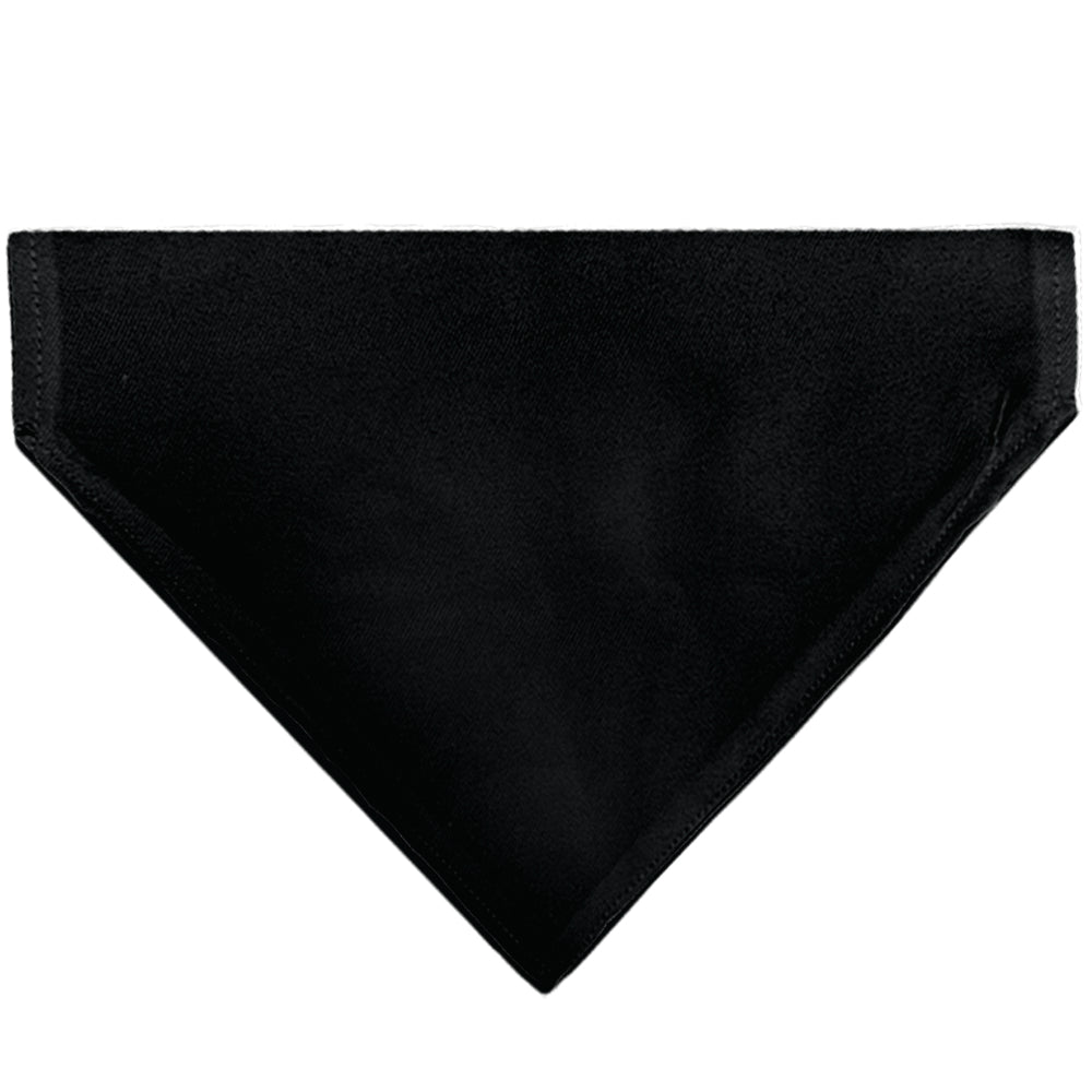 Pet Bandana - Flag Leather Black/Blue/Red/White