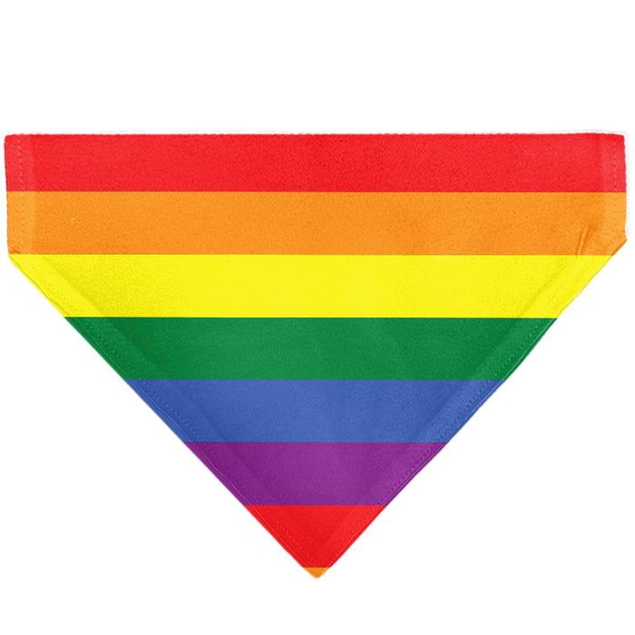 Pet Bandana - Flag American Pride Rainbow/Black