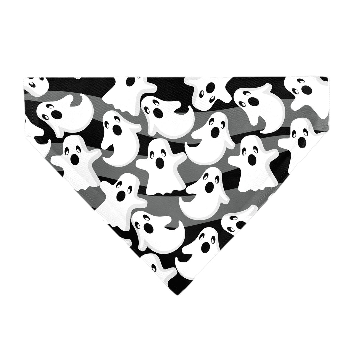 Pet Bandana - Ghosts Scattered Black/White