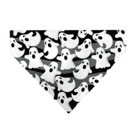 Pet Bandana - Ghosts Scattered Black/White