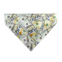 Pet Bandana - Vivid 100 Dollar Bills Stacked