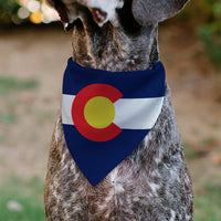 Pet Bandana - Colorado Flag