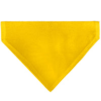 Pet Bandana - Colorado Flag/Mountain Silhouette Yellow