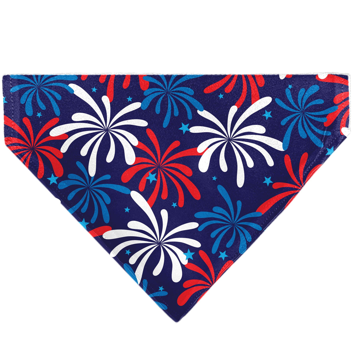 Pet Bandana - Americana Fireworks Show Blues/Red/White