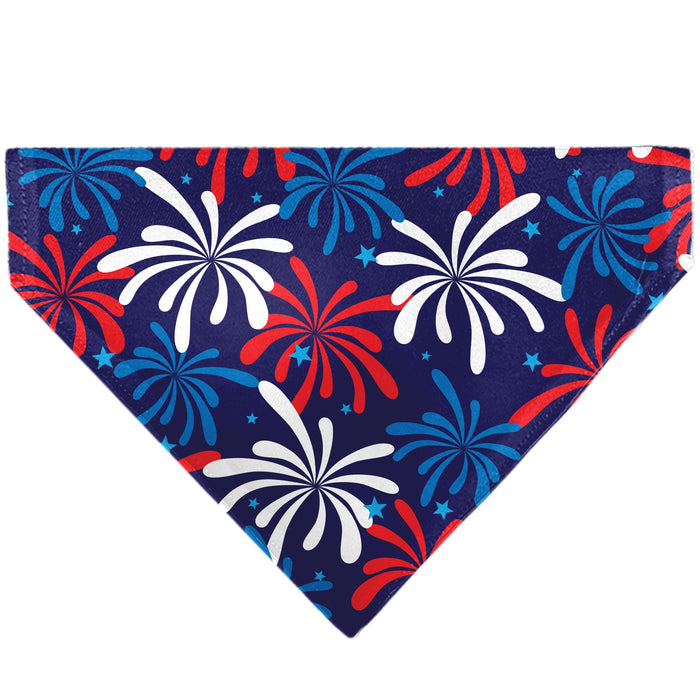 Pet Bandana - Americana Fireworks Show Blues/Red/White